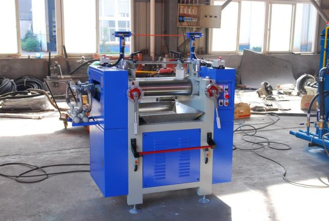 x(S)k-200 lab type rubber and plastic two roll open mixing mill
