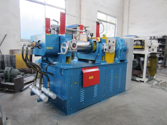 x(S)k-200 lab type rubber and plastic two roll open mixing mill