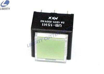 China Green Button NKK Switches UB-15H1 For XLC7000 Auto Cutter Parts 5A 125V 250V AC for sale