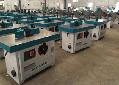 China Wood Processing Portable Spindle Moulder Double Heads With 1130*670mm Table for sale
