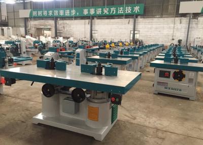 China Heavy Duty Wood Spindle Moulder Machine Horizontal With Tilting Shaft for sale