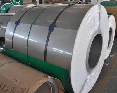 China AISI 201 1mm Thickness Stainless Steel Strip Coils 1219mm Width SUS 304 Steel Roll for sale