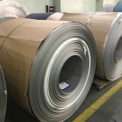 China 1220mm 0.4mm Stainless Steel Sheet Roll BA Water Transportation SS Sheet Coil for sale