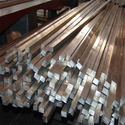 China AISI Cold Rolled Stainless Steel Square Bar 201 BA 50*50mm ISO 9001 for sale