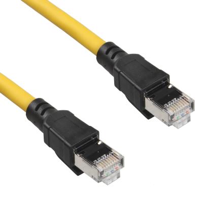 China Cat 6 Shield Industrial Shielded Ethernet Cable S/FTP 26AWG BC Conductor For Server for sale