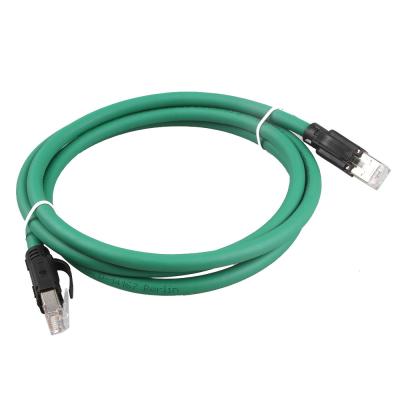 China Shield 26AWG Cat6 S FTP Cable , BC Conductor Ethernet Industrial Cable for sale