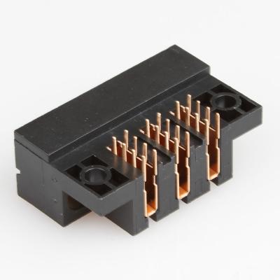 China Conector de cuchilla práctico del poder del OEM, MISTA 3 Pin Electrical Cable Connectors en venta