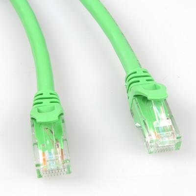 China Practical Green Network Cable Cat6a Length 10m 30m 50m UTP Shield for sale