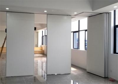 China Porta de alumínio móvel do quadro da parede de separação do escritório para a sala de reunião à venda
