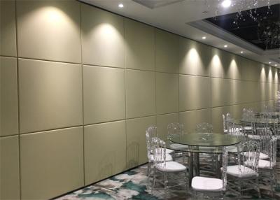 Chine Cinq murs mobiles insonorisés de panneau de cloison de séparation de tissu d'hôtel d'étoile à vendre