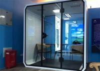 China Sound Insulation Acoustic Meeting Pods , Movable Meeting Booth Pods for sale