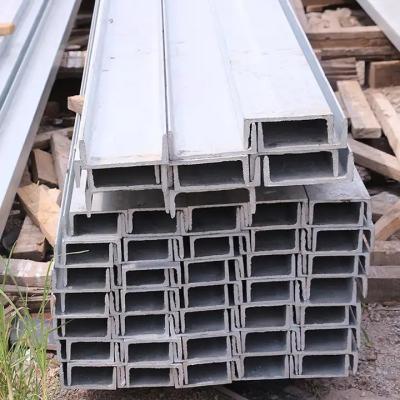 China BS Standard U Shape Steel Beam 21cm U Shaped Metal Channel SGS for sale