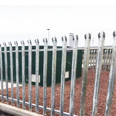 China Factory Supply New Design Cheap Iron Fence Panel Steel Hot Dipped Iron Exterior Fence Garden Fence for sale