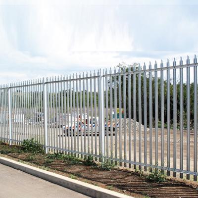 China Factory Supply Black Decorative Metal Iron Steel Fence Ornamental Price Per Meter Iron Fence for sale
