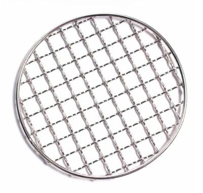 China Customized BBQ Accessories Stainless Steel 304 Barbecue Rack BBQ Wire Mesh BBQ Net Barbecue Cooking Grate for sale