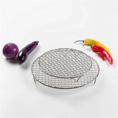China Stainless Steel Barbecue Wire Mesh Barbecue Net For Outdoor Grilling Stainless Steel Wire Mesh 201 Bbq Tools for sale