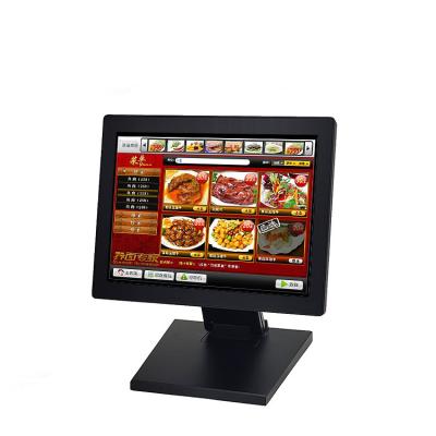 China Monitor de pantalla táctil 15 pulgadas Monitor LCD para restaurante y supermercado en venta