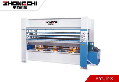 China BY214X8 Plywood Press Machine Automatic Control Hot Press Machine For Plywood 120T for sale