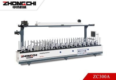 China ZC300A Máquina de envoltura de perfiles de madera 5.5Kw líneas de envoltura de perfiles en venta