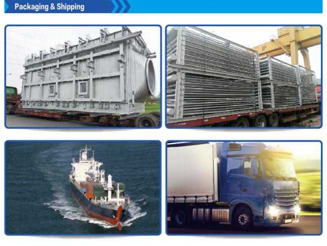 Shipping container with products