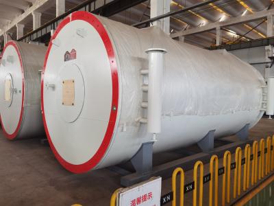 China Utilización orgánica del calor de la caldera del aceite 29MW con la estructura multi de la bobina en venta
