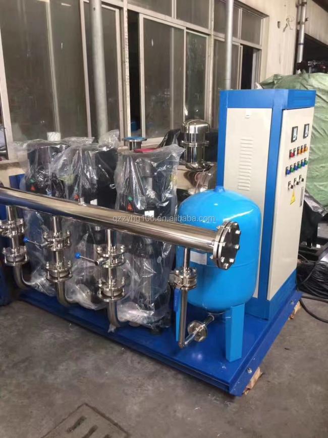 Constant pressure water supply equipment 3Ph two jockey pumps SS304 CONSTANT PRESSURE PUMP