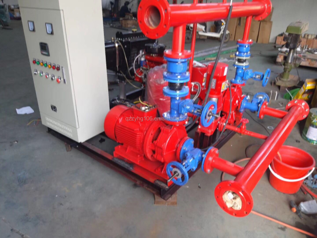 fire fighting diesel pumps water jockey pump horizontal pipeline centrifugal water pump