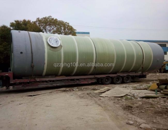 Prefabricated Wastewater Pump Station with Submersible Sewage Pump