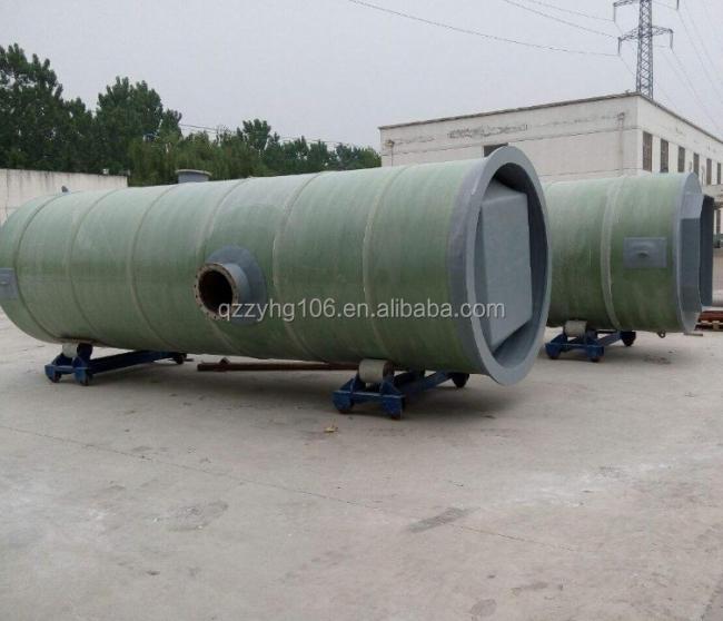 Prefabricated Wastewater Pump Station with Submersible Sewage Pump