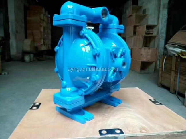 Pneumatic diaphragm pump membrane pump QBY made of aluminium alloy