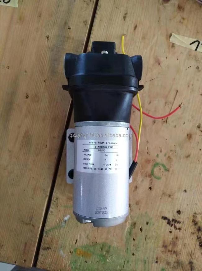 DP-50 power 12v 24V dc car washer water 100 Psi miniature diaphragm Pump use for water purification systems