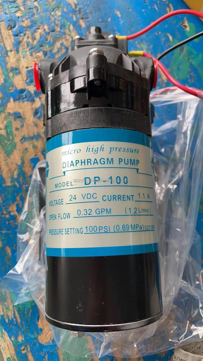 DP-50 power 12v 24V dc car washer water 100 Psi miniature diaphragm Pump use for water purification systems