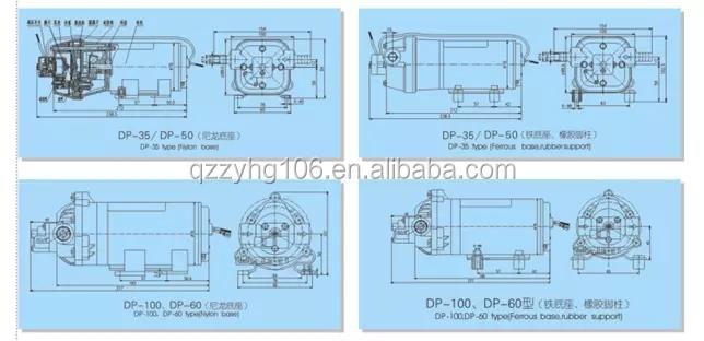 Diaphragm pump DP-60 Dc 24v Water Pump High Pressure can support DDP