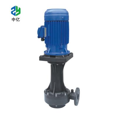 China Vertical chemical resistant acid circulation pump acid resistant chemical pump acidic liquid recirculating pump for sale