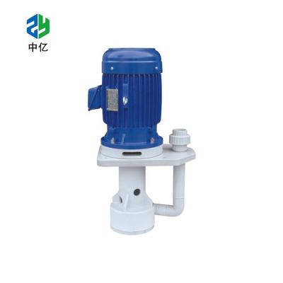 China Acid alkali chrome chemical electroplating process acid PP FRPP circulating vertical  chemical pump for sale