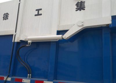 Китай Тележка мусорного контейнера отброса, тележка сброса отброса и специальный метельщик собственной личности перевозят XZJ5160ZLJ на грузовиках для санобработки города продается