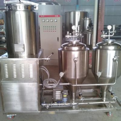China Polyurethane Insulation Layer 30L Beer Brewing Equipment for Home Craft Beer Processing for sale