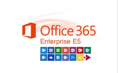 China Office 365 Enterprise E5 Annual Commitment Subscription License Online Key for sale