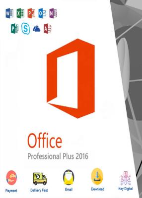 China Internet Permanent Key License  Office 2016 Multiple Language Office 365 Product Key for sale