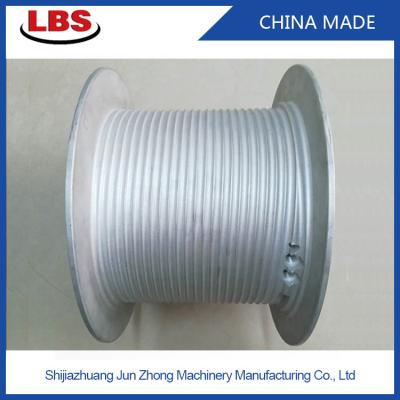 China Oil Field Engineering Machinery  With Wire Rope Drum In High Strength Steel In Left Rotation for sale