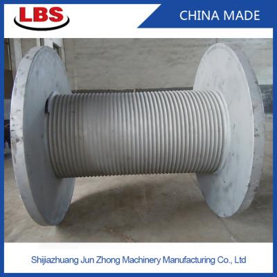 China Special Groove Sleeve Welding Drum In Various Marine Enginee Winch for sale