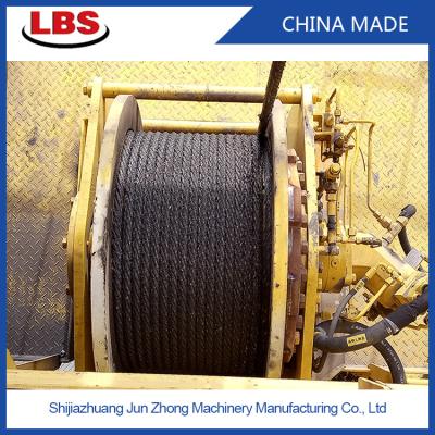 China LBS Groove Hydraulic Lifting Traction Electric Marine Winch For Marine Oil Platform Using for sale