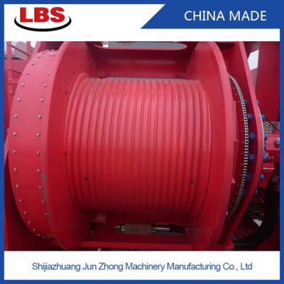 China HydraulicRotary Drilling Rig Winch Crane Windlass Grooved Drum for sale