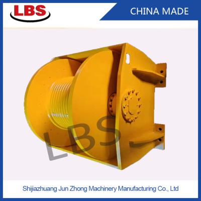 China Single Rope Tension 140KN Hydraulic Crane Winch With Height Flanges for sale