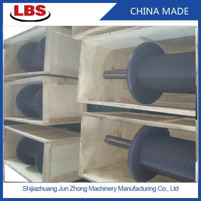 China Gray Stainless Steel LBS Grooved Drums Mounted on Lifting Equipment/Winch for sale
