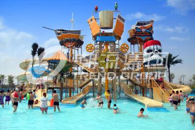 China Floating Water Playground Equipment Large Theme Hotel Outdoor Water Park for sale