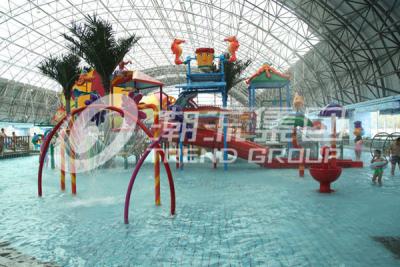 China Swimming Pool Kids Water Parks Mini Interactive Lanes for Water Park for sale