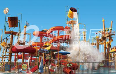 China Exciting Aqua Water Park Water Fortress for Amusement Park Equipment for sale