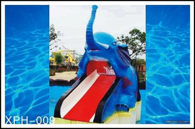 China Cartoon Shaped Fiberglass Water Pool Slides for Mini Kids Water Park for sale
