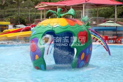 Chine Icône extérieure de jet de jeu d'Aqua d'équipement de jeu d'enfant en bas âge interactif de parc à thème à vendre